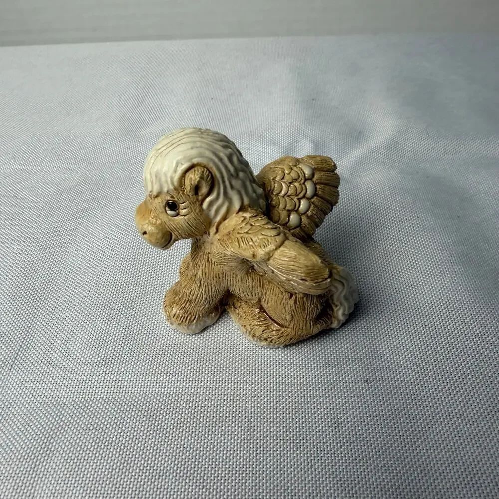 VTG‎ Tiny Artesania Rinconada Baby Pegasus Figurine Uruguay Earthenware Signed